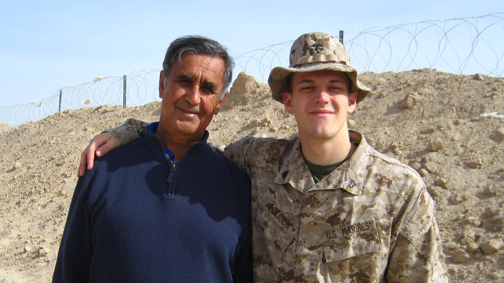 Me and my trusted coworker, George